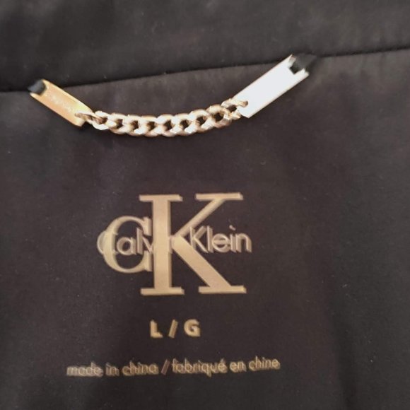 Calvin Klein Women's Black Trench Coat - Picture 3 of 12